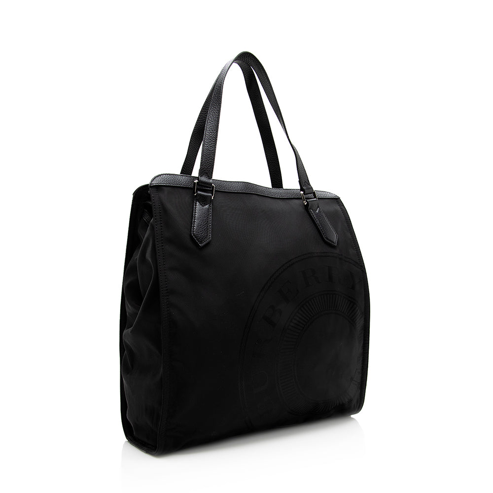 Burberry Nylon Heritage Tote (SHF-18398)