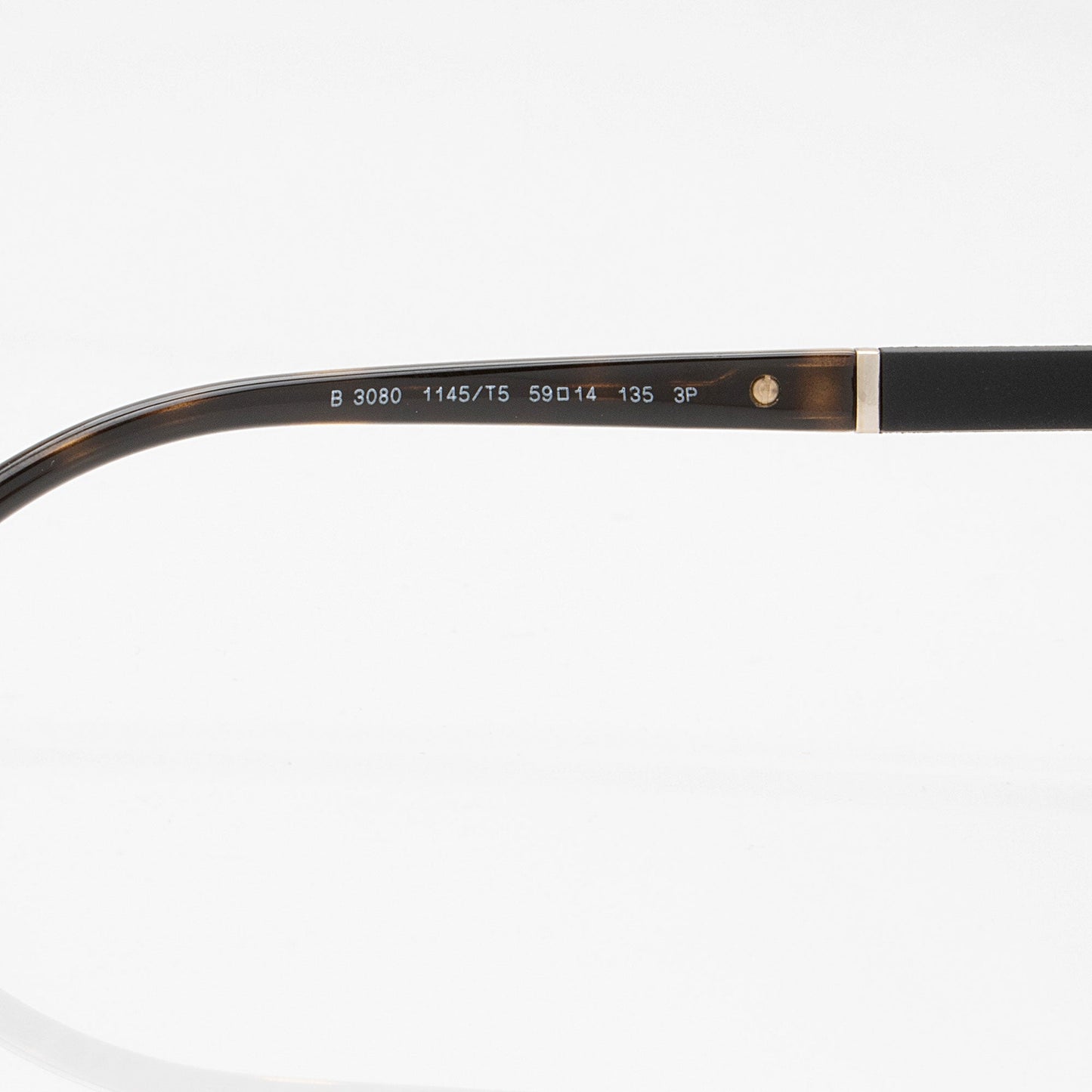Burberry Polarized Check Aviator Sunglasses (SHF-ZGptFV)