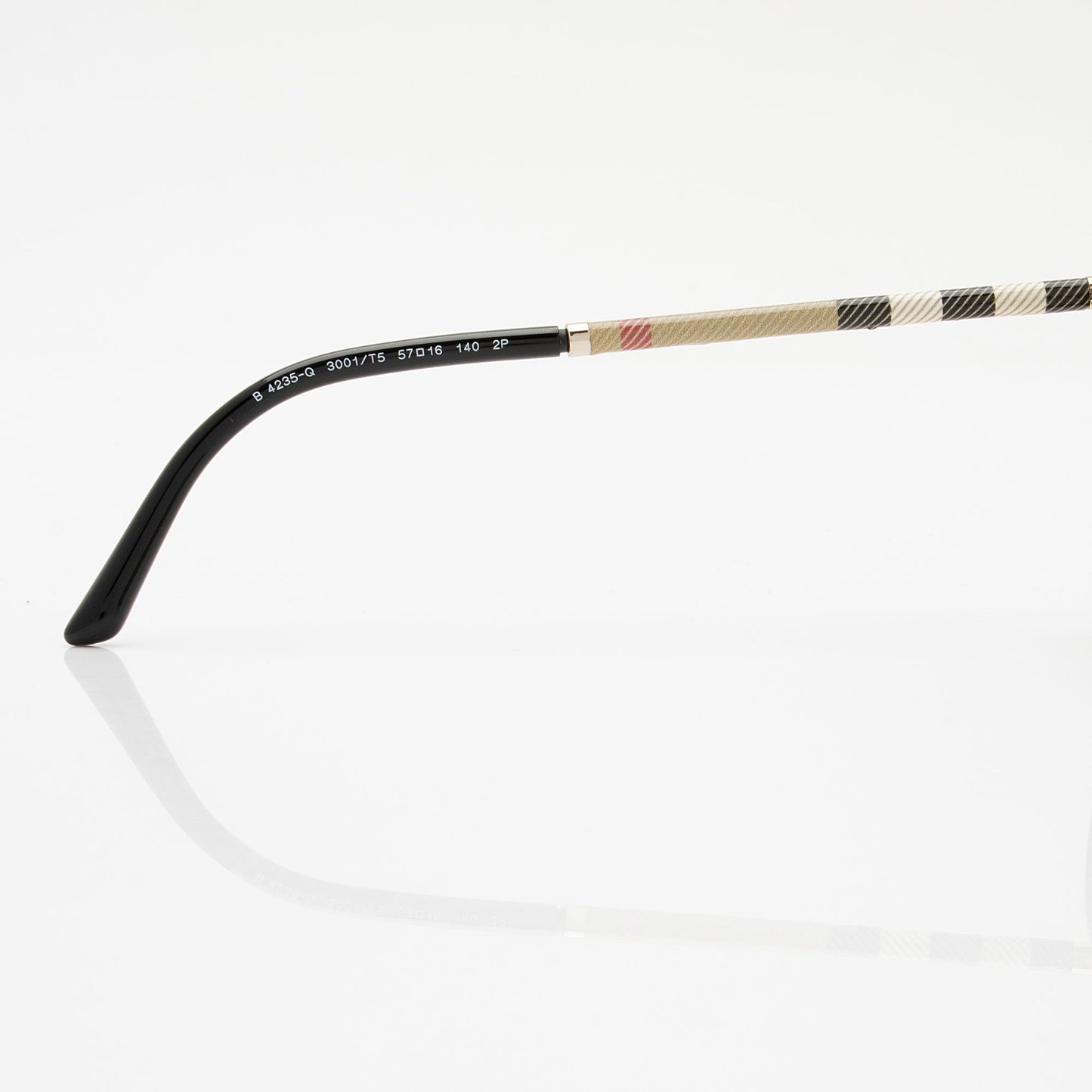Burberry Polarized Nova Check Butterfly Sunglasses (SHF-ai2hPJ)