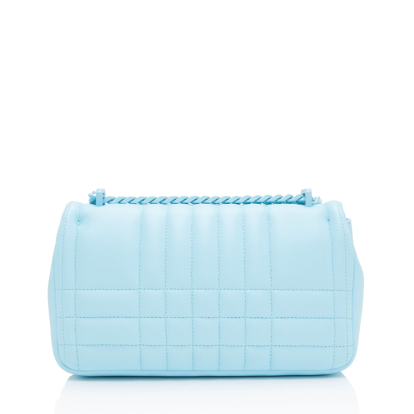 Burberry Quilted Lambskin TB Lola Chain Small Crossbody (SHF-3UeWo9)