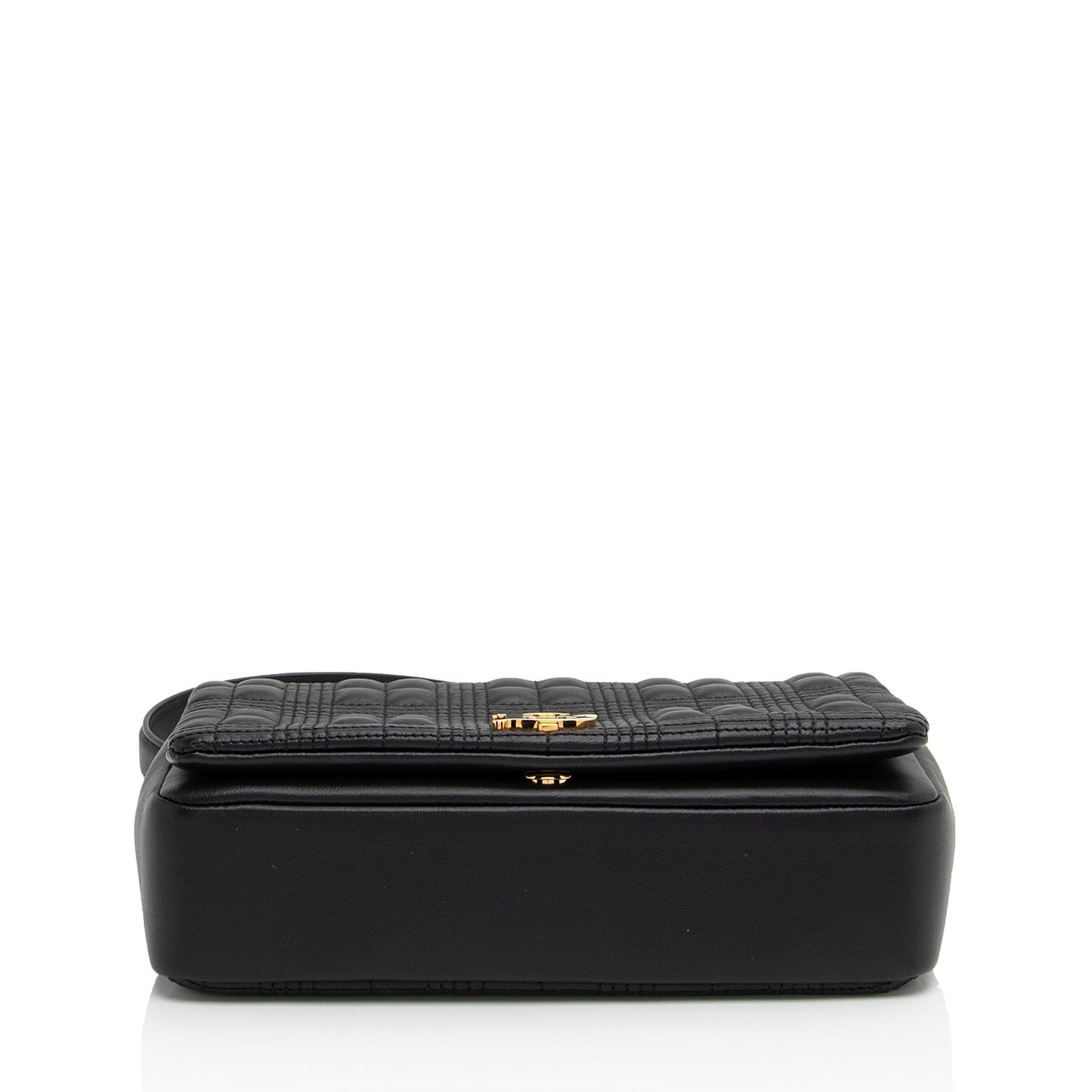 Burberry Quilted Lambskin TB Lola Chain Small Crossbody (SHF-64Zrqz)