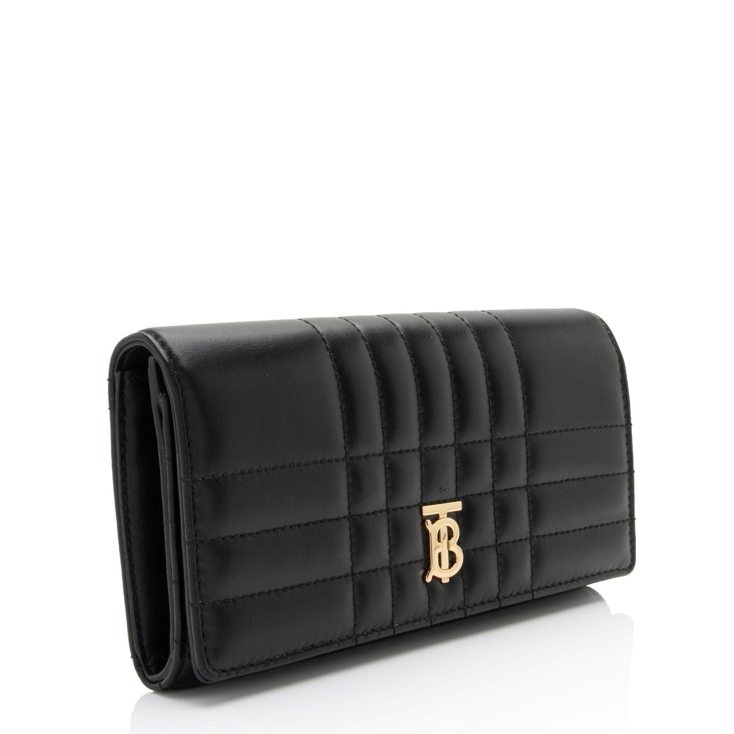 Burberry Quilted Lambskin TB Lola Wallet (SHF-GBBi3Y)