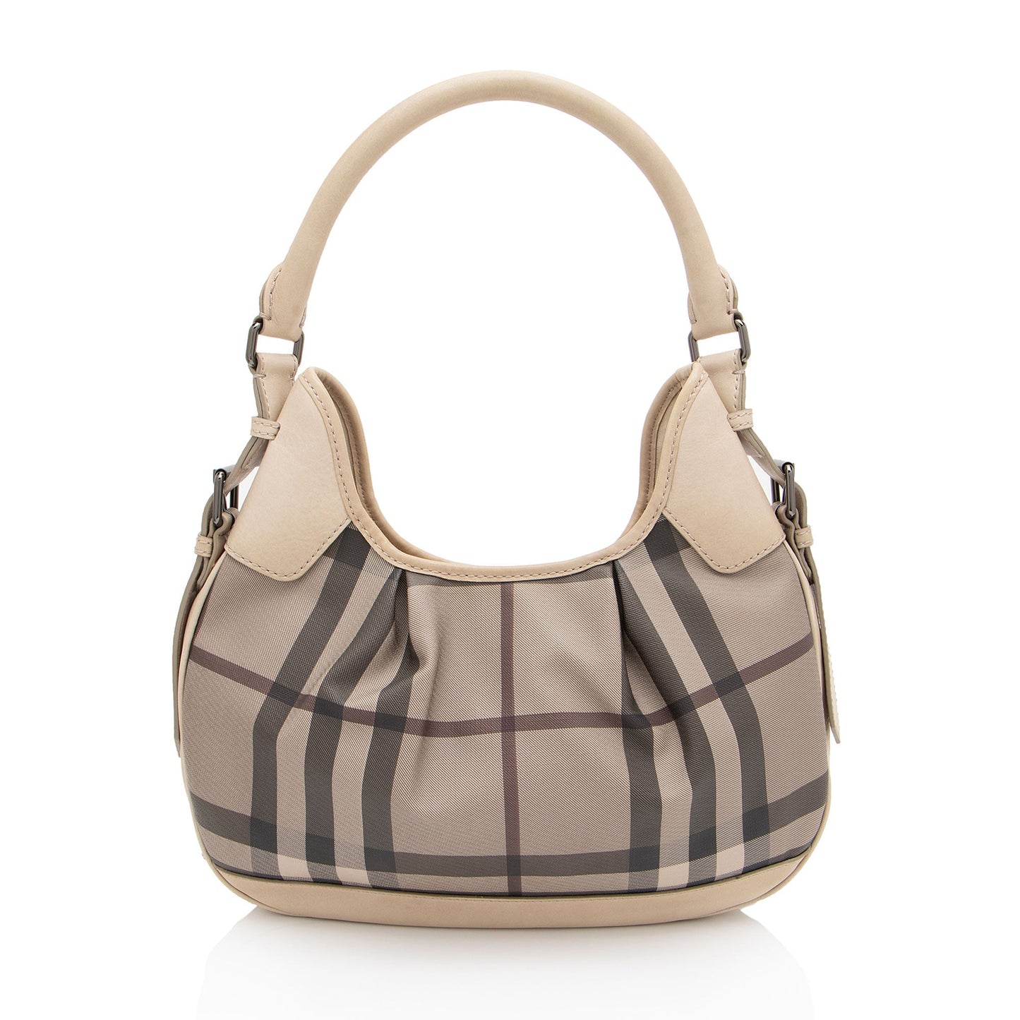 Burberry Smoke Check Brooklyn Hobo (SHF-O9bJhD)