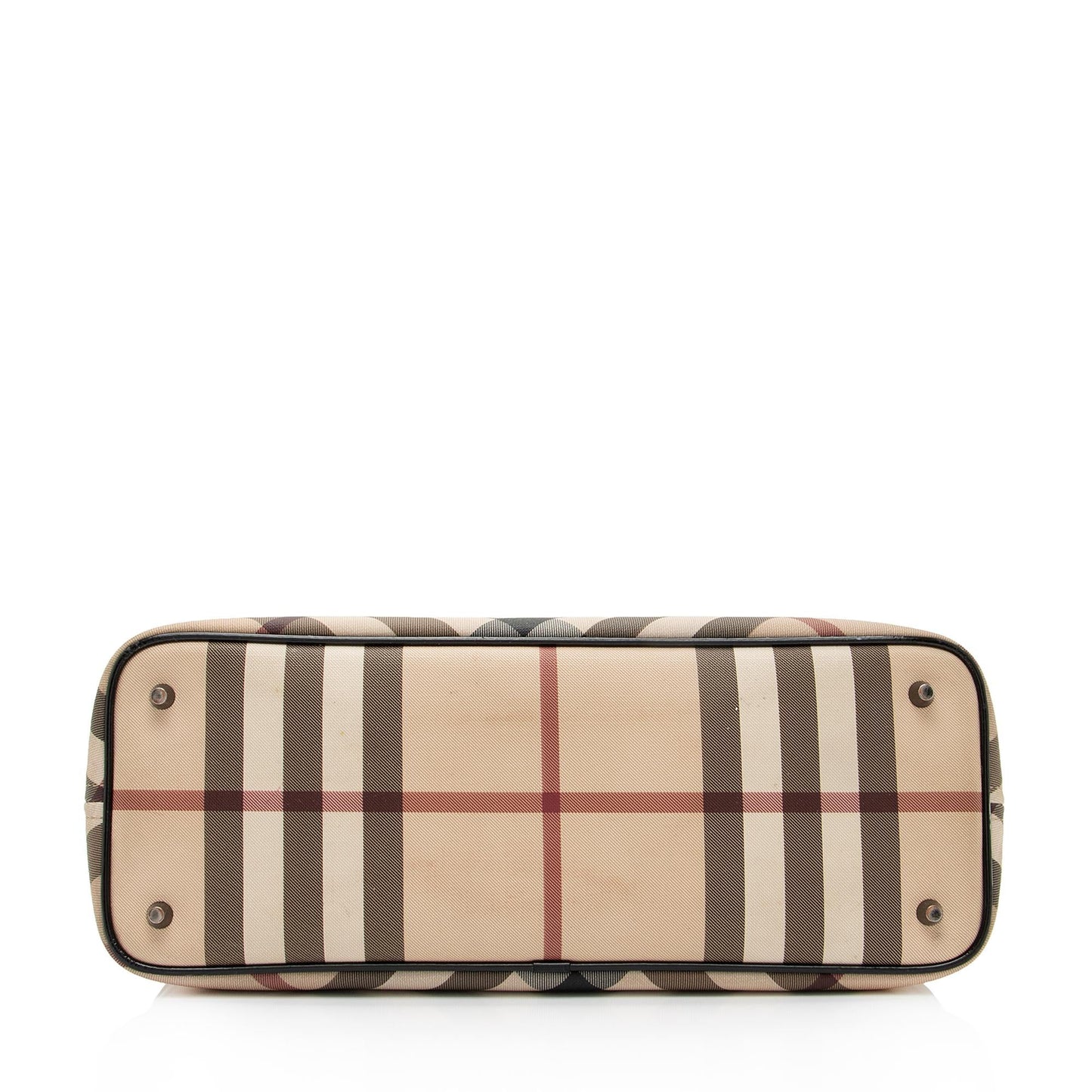 Burberry Super Nova Check Regent Tote (SHF-hyJb8u)
