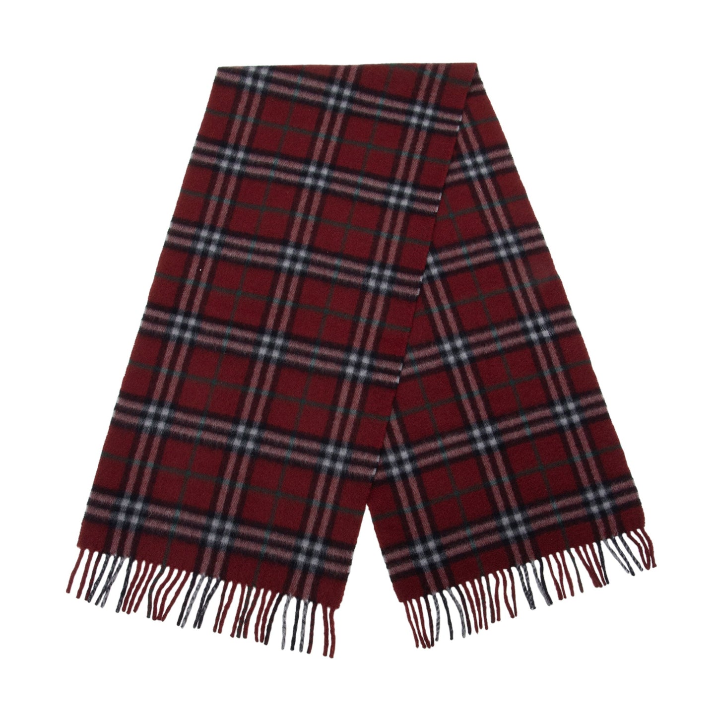 Burberry Vintage Cashmere Check Scarf (SHF-mA5KRG)