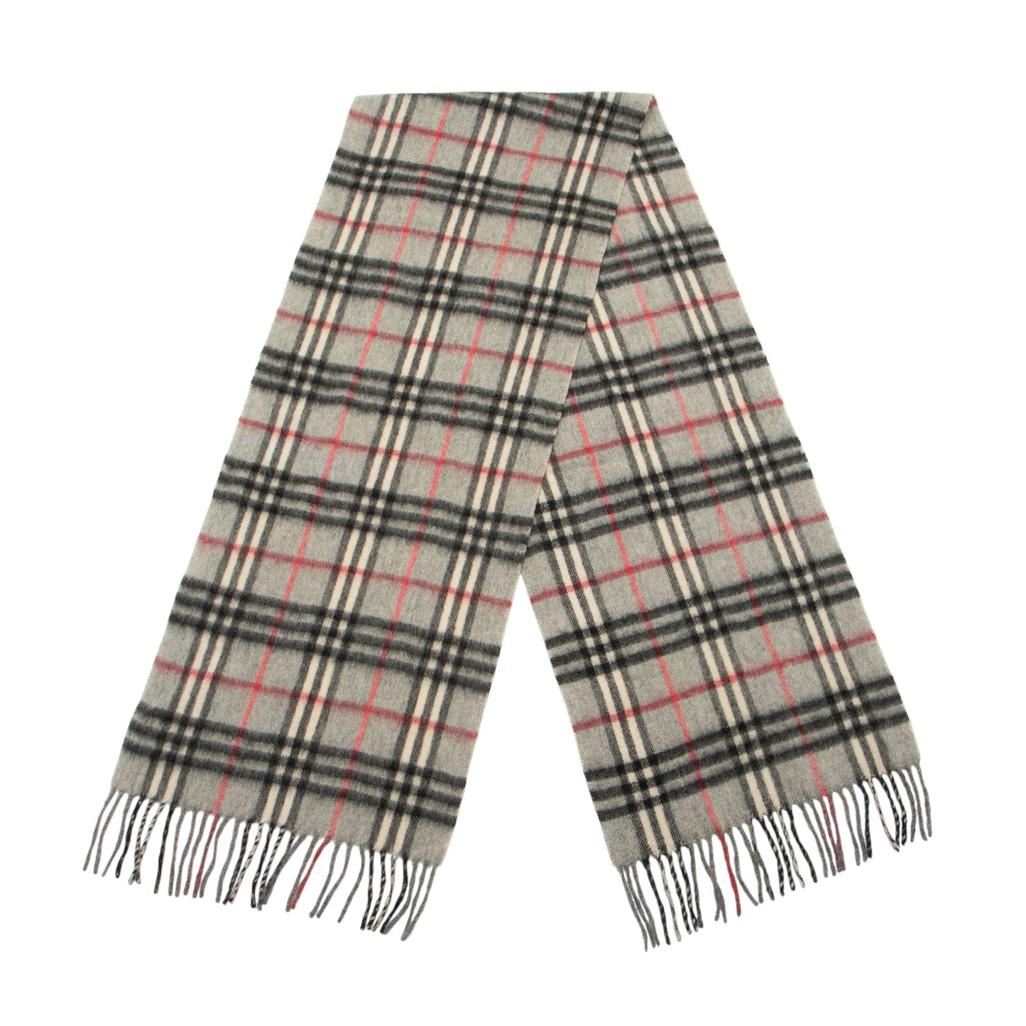 Burberry Vintage Cashmere Check Scarf (SHF-HT37Pj)