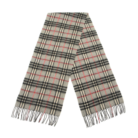 Burberry Vintage Cashmere Check Scarf (SHF-HT37Pj)