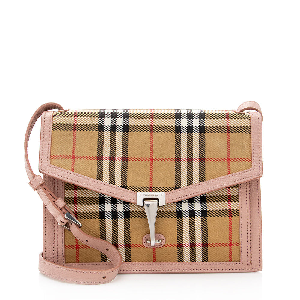 Burberry Vintage Check Macken Small Crossbody Bag (SHF-19564)