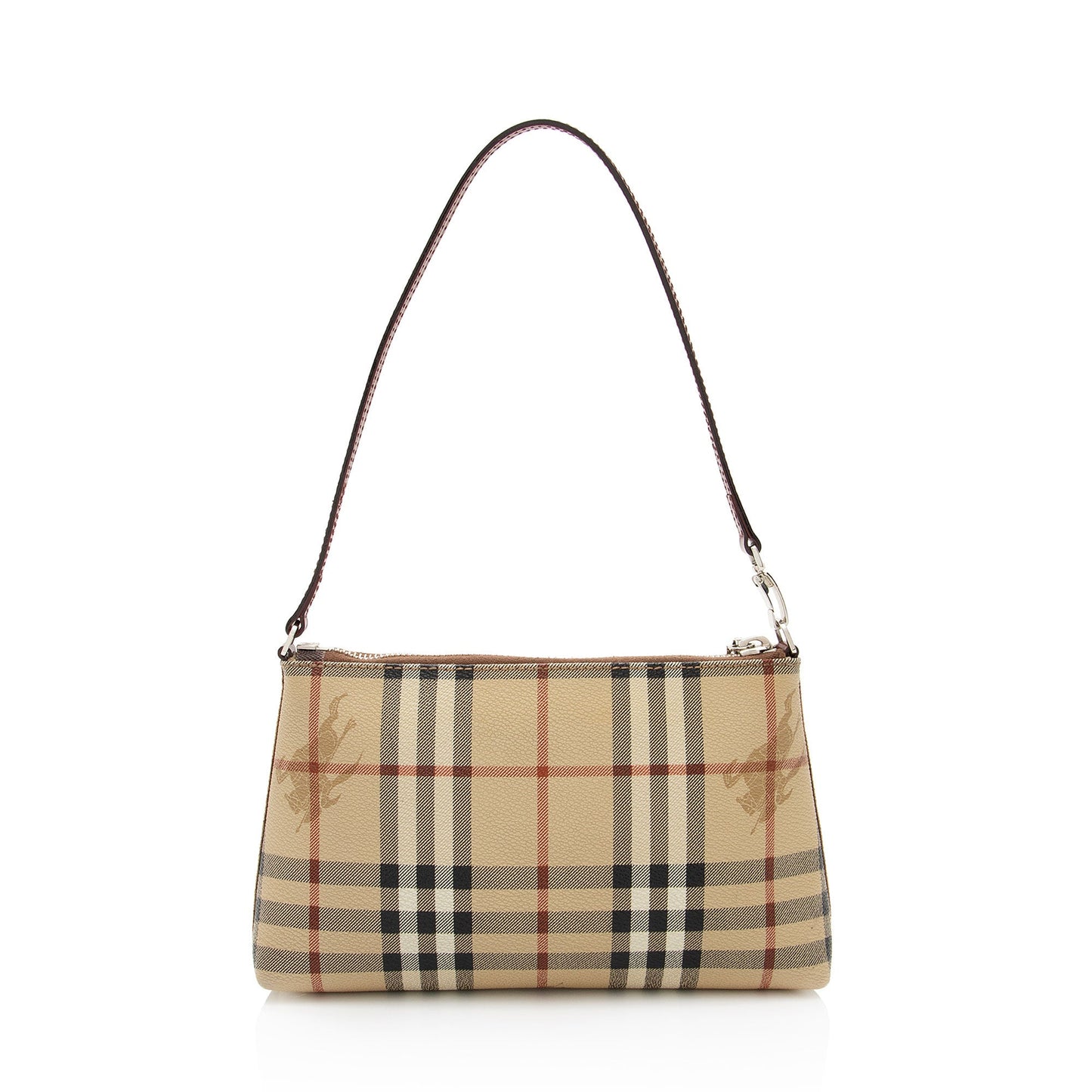 Burberry Vintage Haymarket Check Pochette (SHF-eiRBCJ)