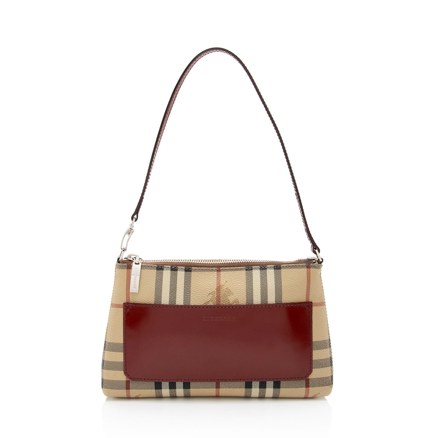 Burberry Vintage Haymarket Check Pochette (SHF-eiRBCJ)