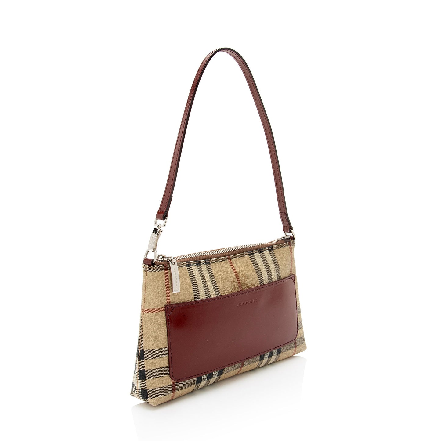 Burberry Vintage Haymarket Check Pochette (SHF-eiRBCJ)