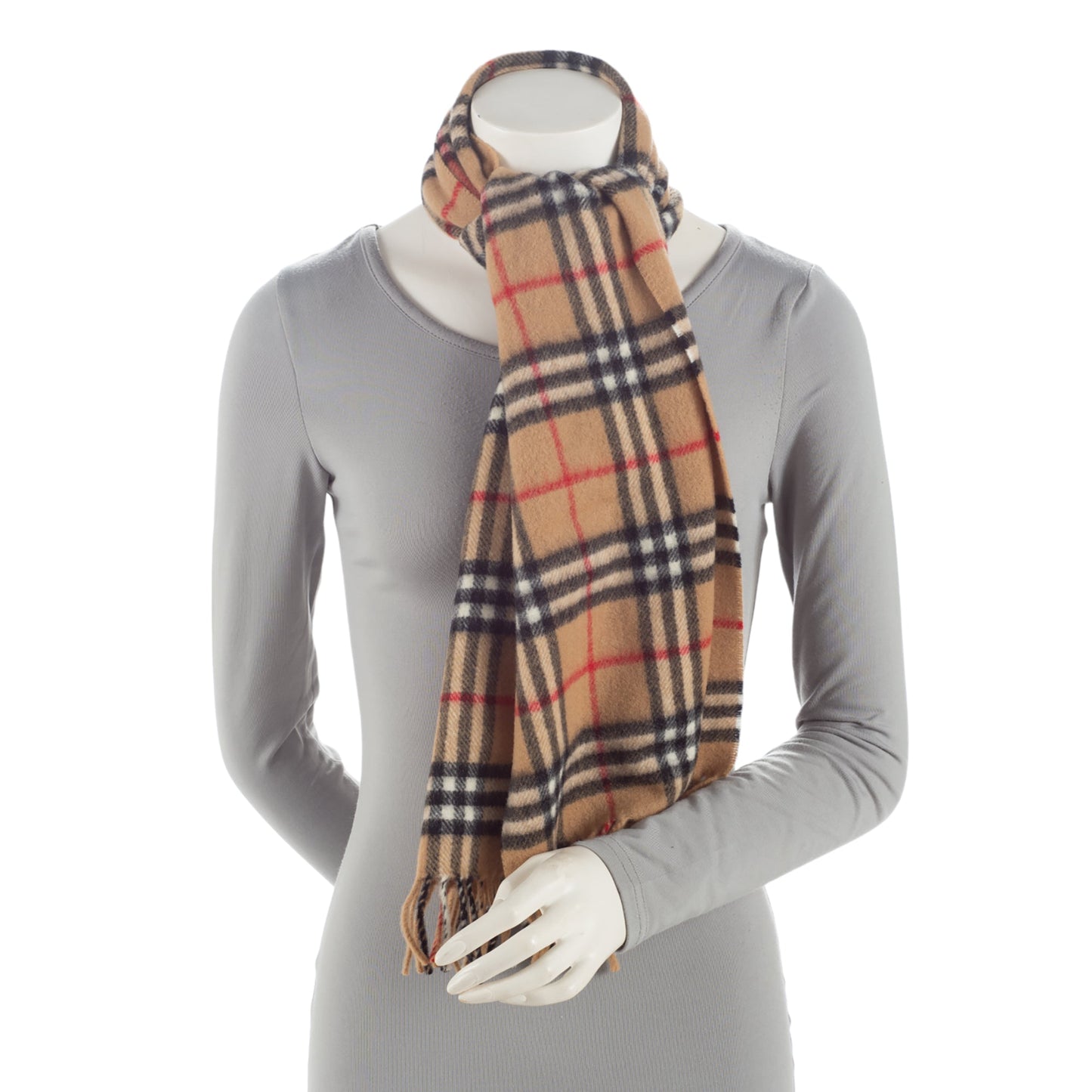 Burberry Vintage Lambswool Check Scarf (SHF-4SUiuo)