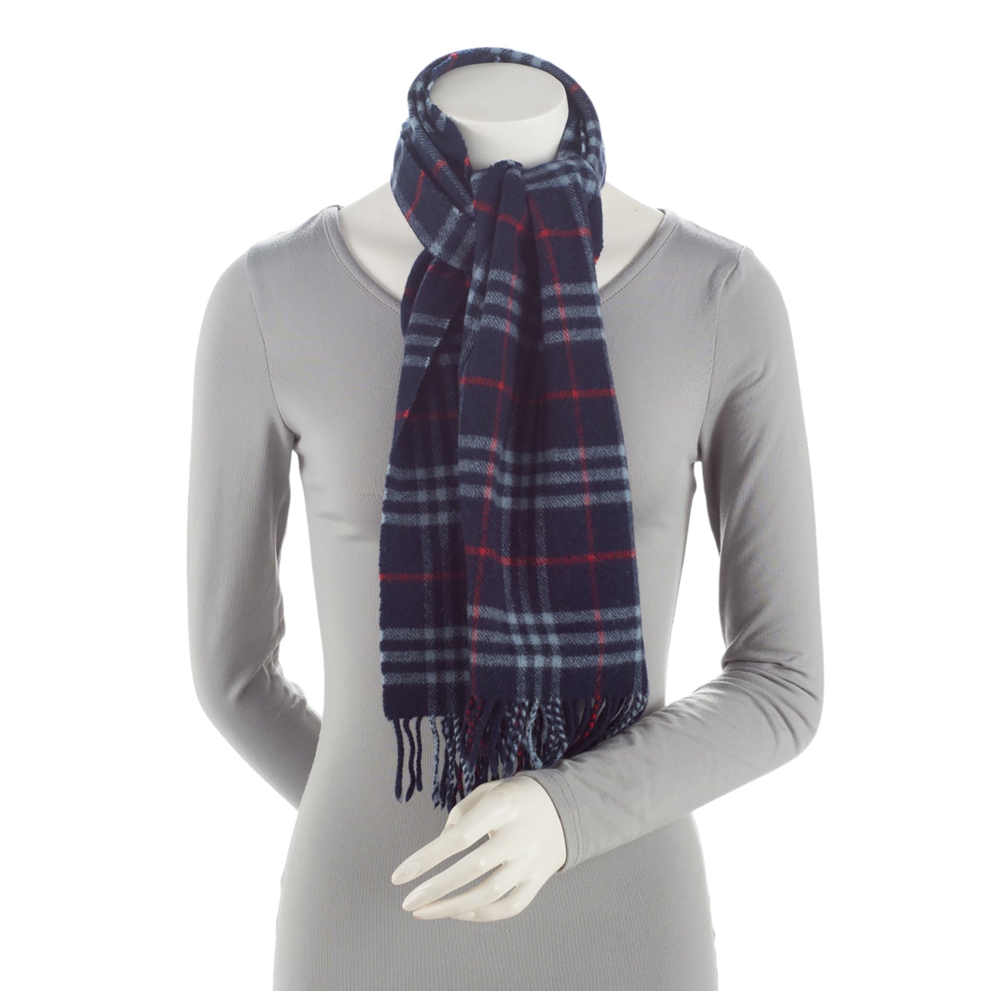Burberry Vintage Lambswool Check Scarf (SHF-FxNWp4)