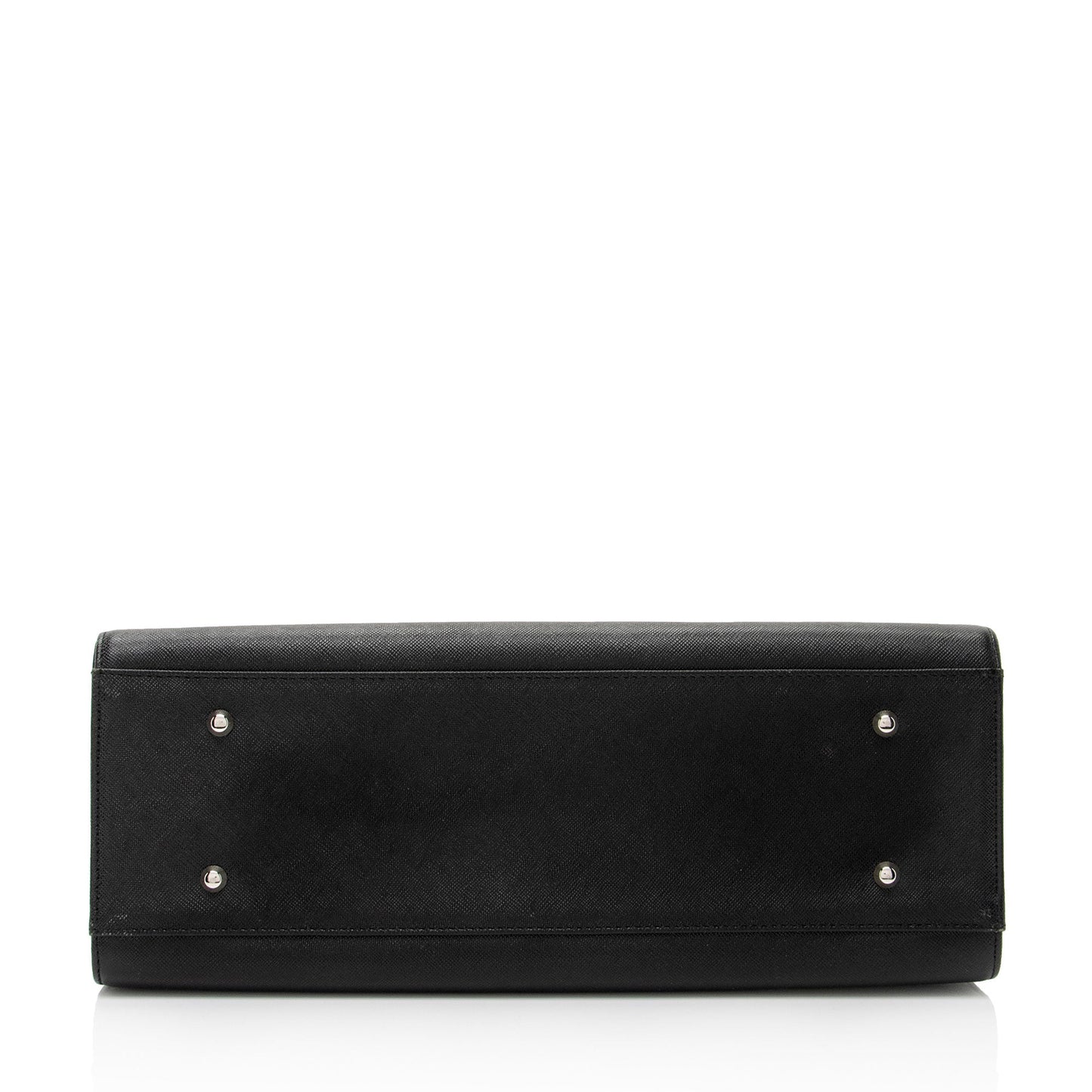 Burberry Vintage Leather Flap Satchel (SHF-dbBhnT)
