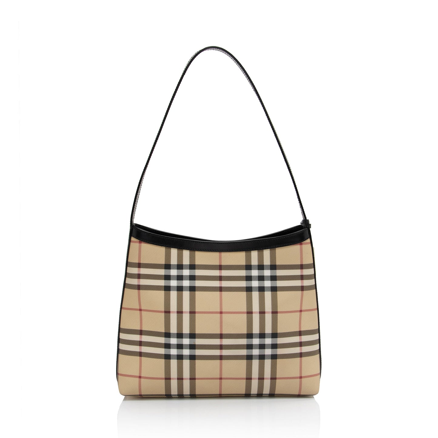 Burberry Vintage Nova Check Heath Shoulder Bag (SHF-cIAPyv)