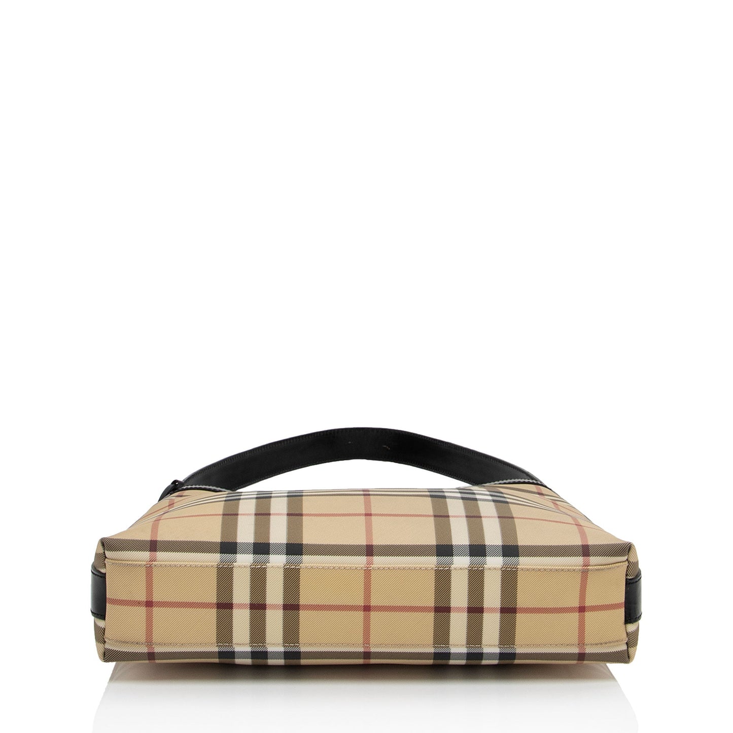 Burberry Vintage Nova Check Heath Shoulder Bag (SHF-cIAPyv)