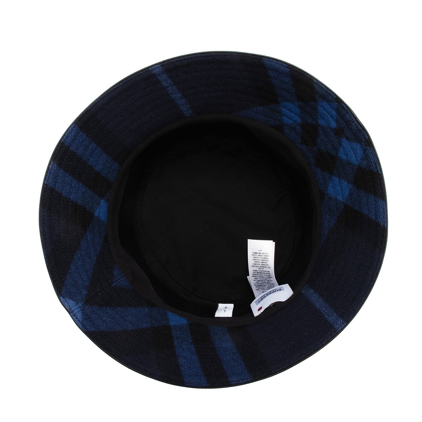 Burberry Wool Check Bucket Hat - Size L (SHF-a65pBC)
