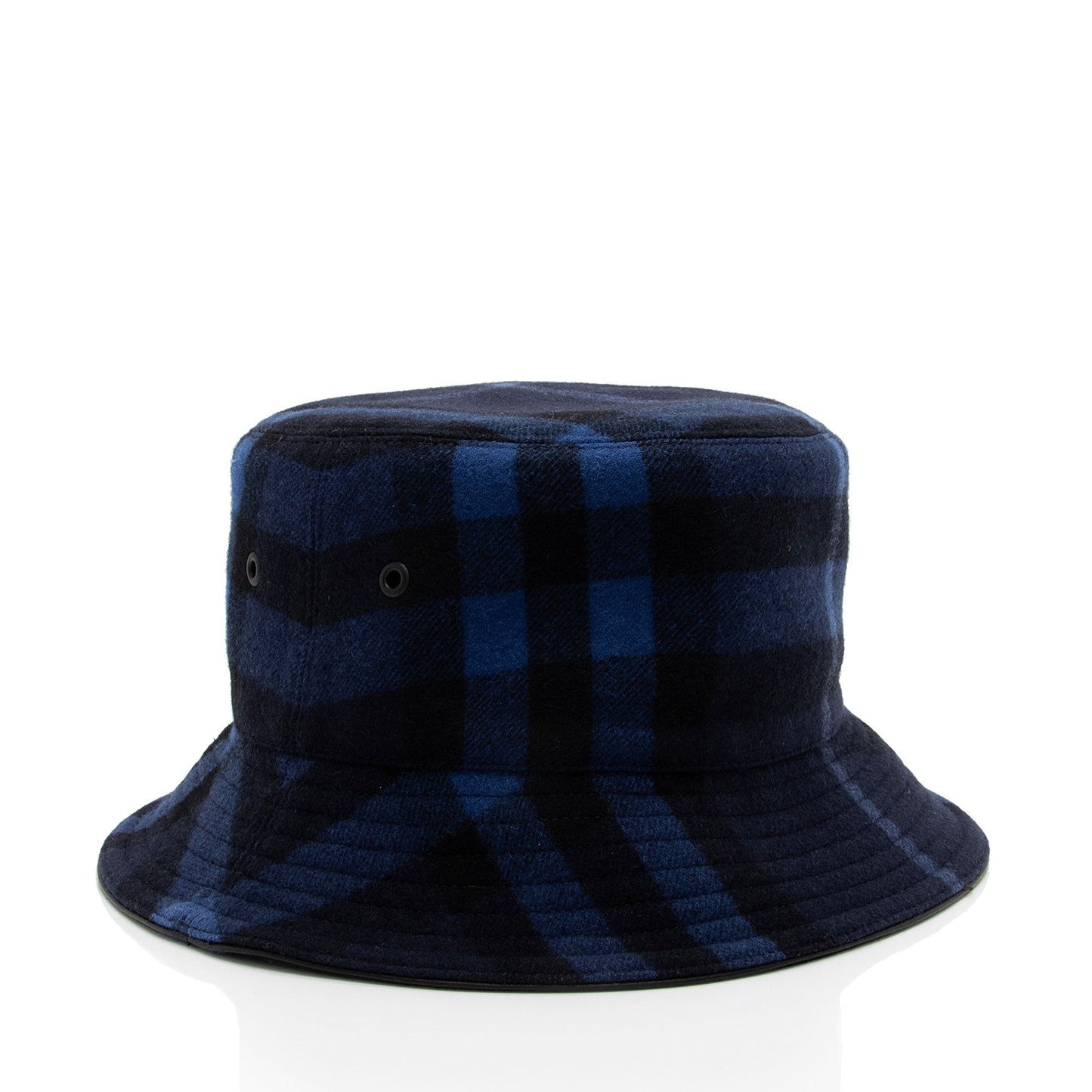 Burberry Wool Check Bucket Hat - Size L (SHF-a65pBC)