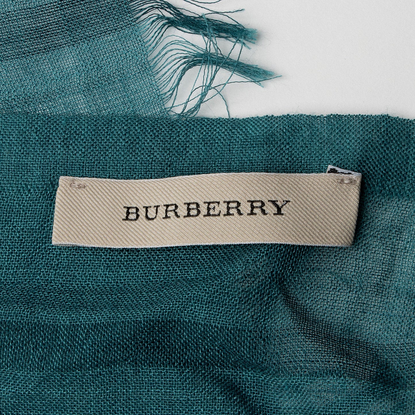 Burberry Wool Silk Lightweight Giant Check Scarf (SHF-XCHQkn)