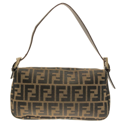 FENDI - Nylon Jacquard Mama Bucket Handbag