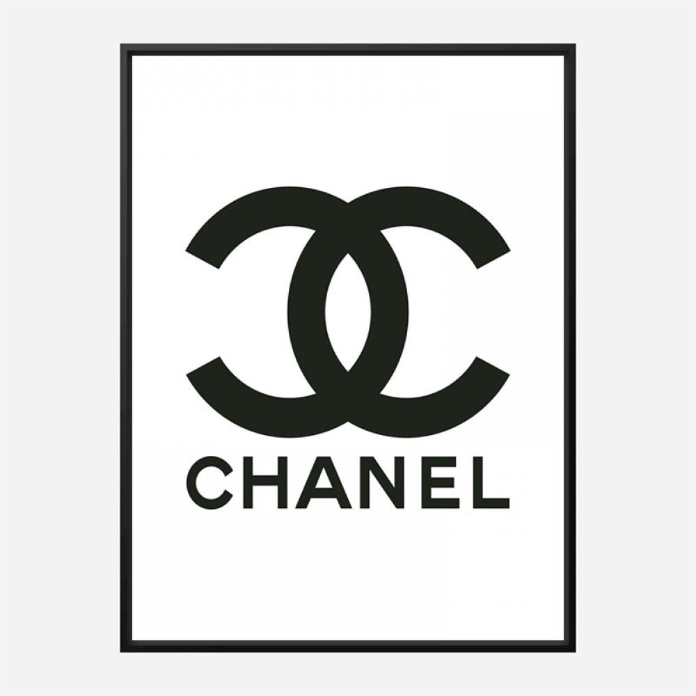 Chanel Logo Drop Earrings