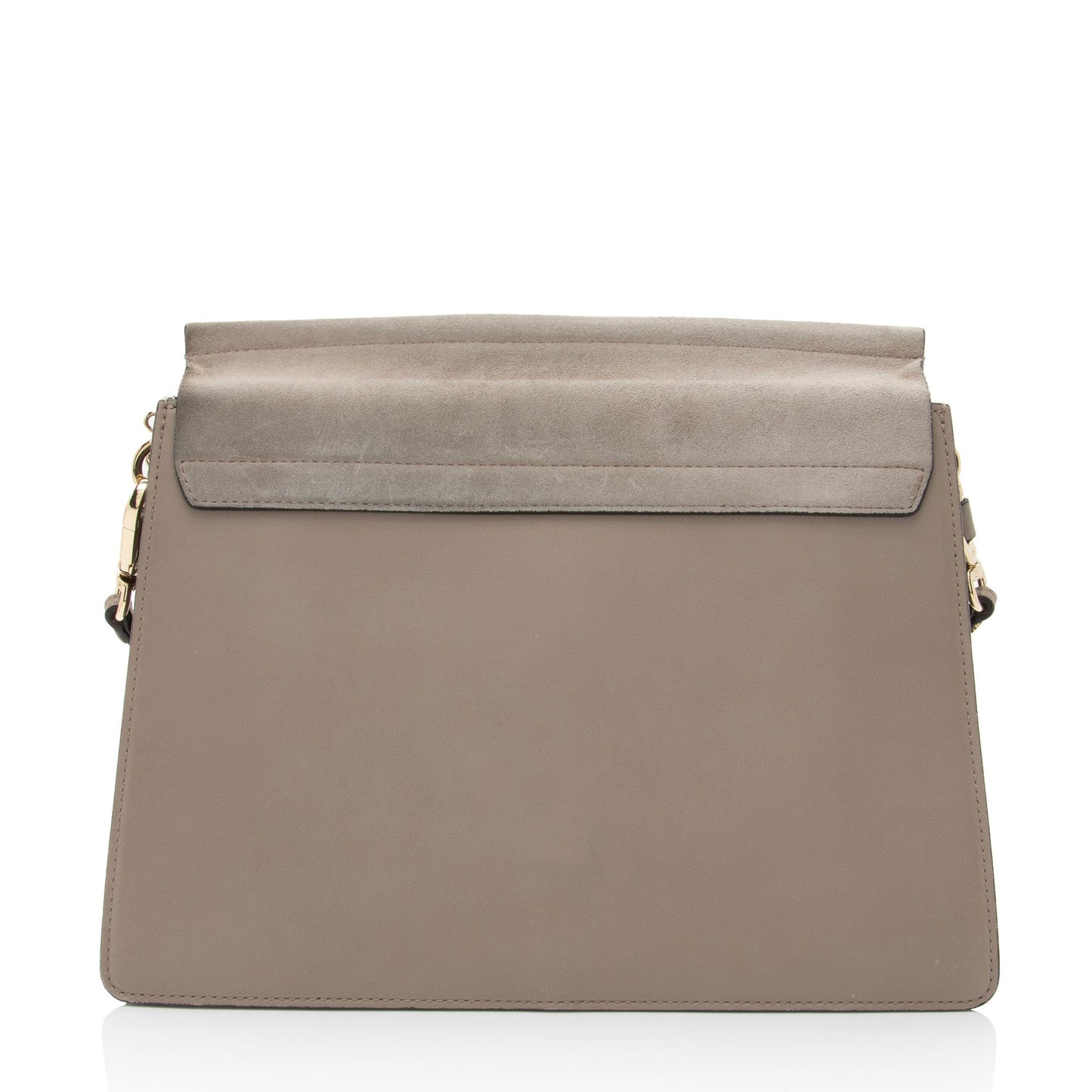 Chloe Calfskin Suede Faye Medium Shoulder Bag (SHF-Jb7npx)