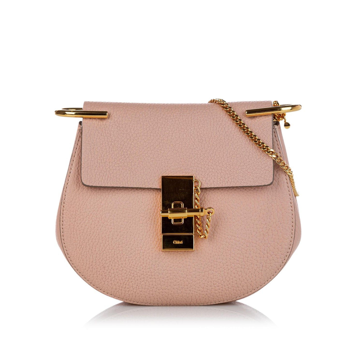 Chloe Drew Leather Crossbody Bag (SHG-28228)