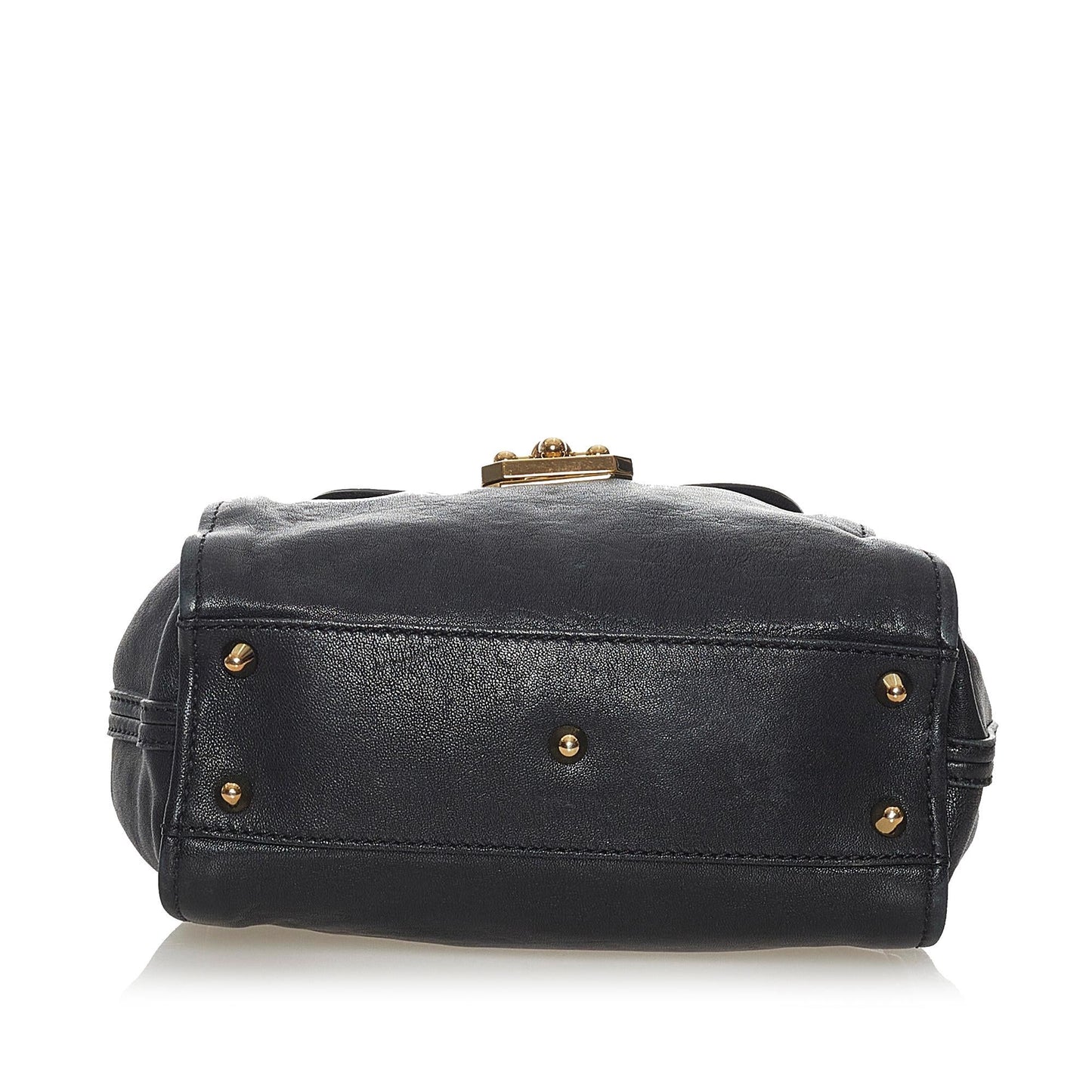 Chloe Elsie Leather Satchel (SHG-28221)