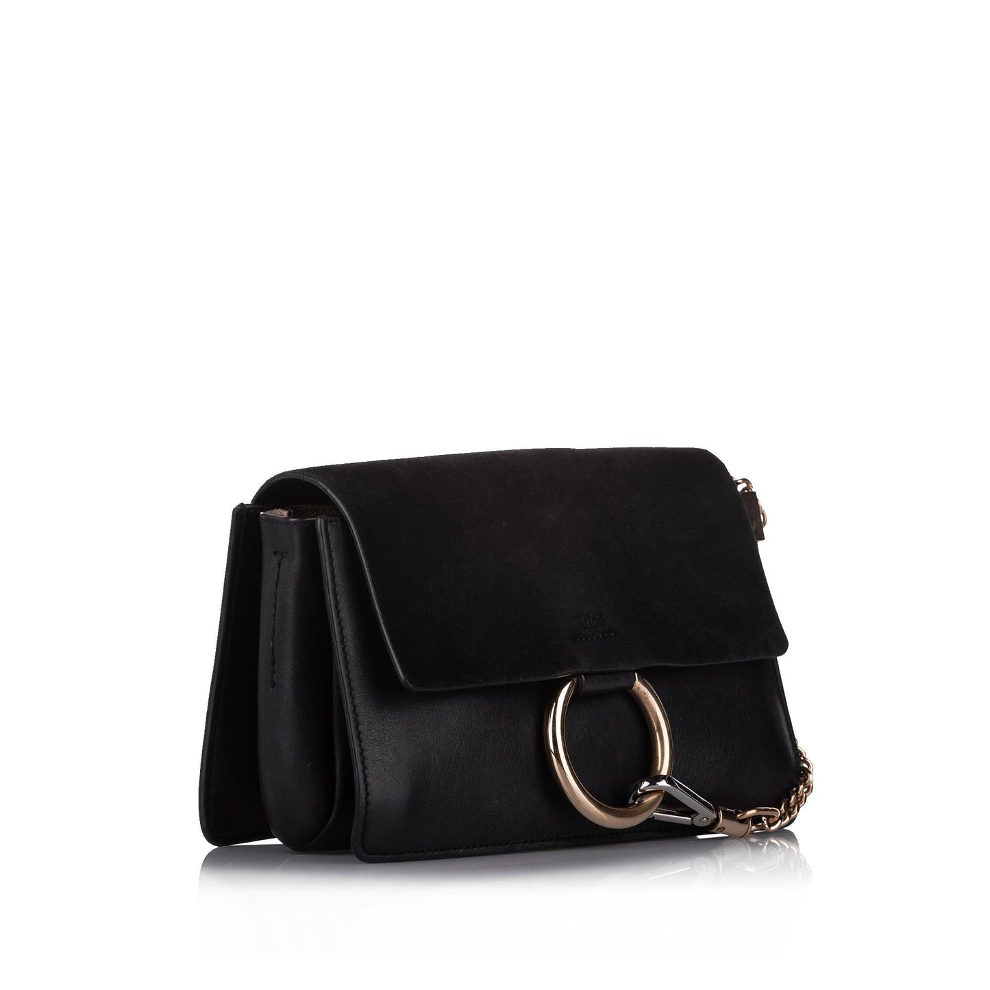 Chloe Faye Leather Crossbody Bag (SHG-31723)