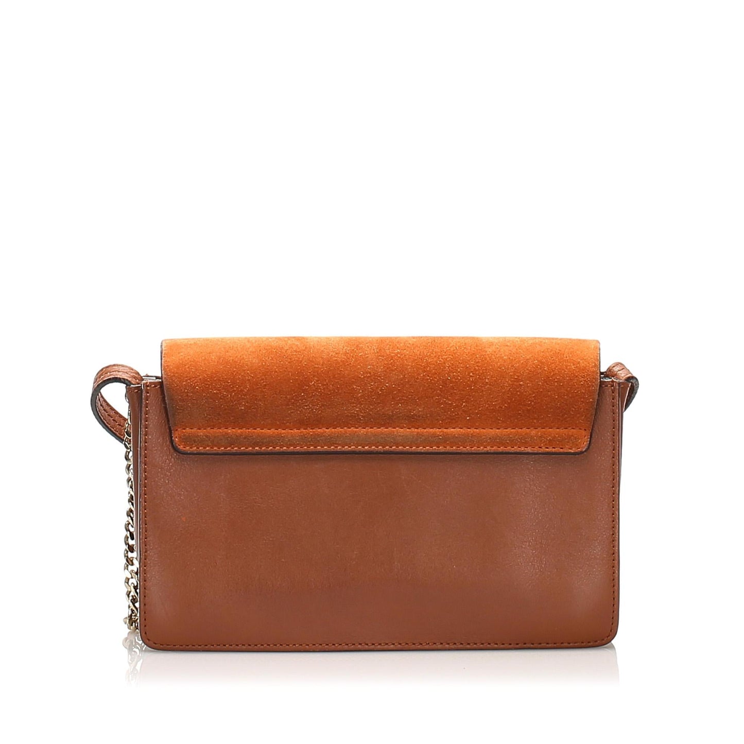 Chloe Faye Leather Crossbody Bag (SHG-33935)