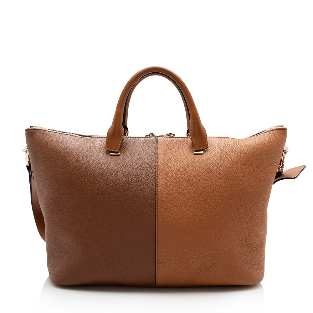 Chloe Leather Baylee Medium Shoulder Bag - FINAL SALE (SHF-15738)