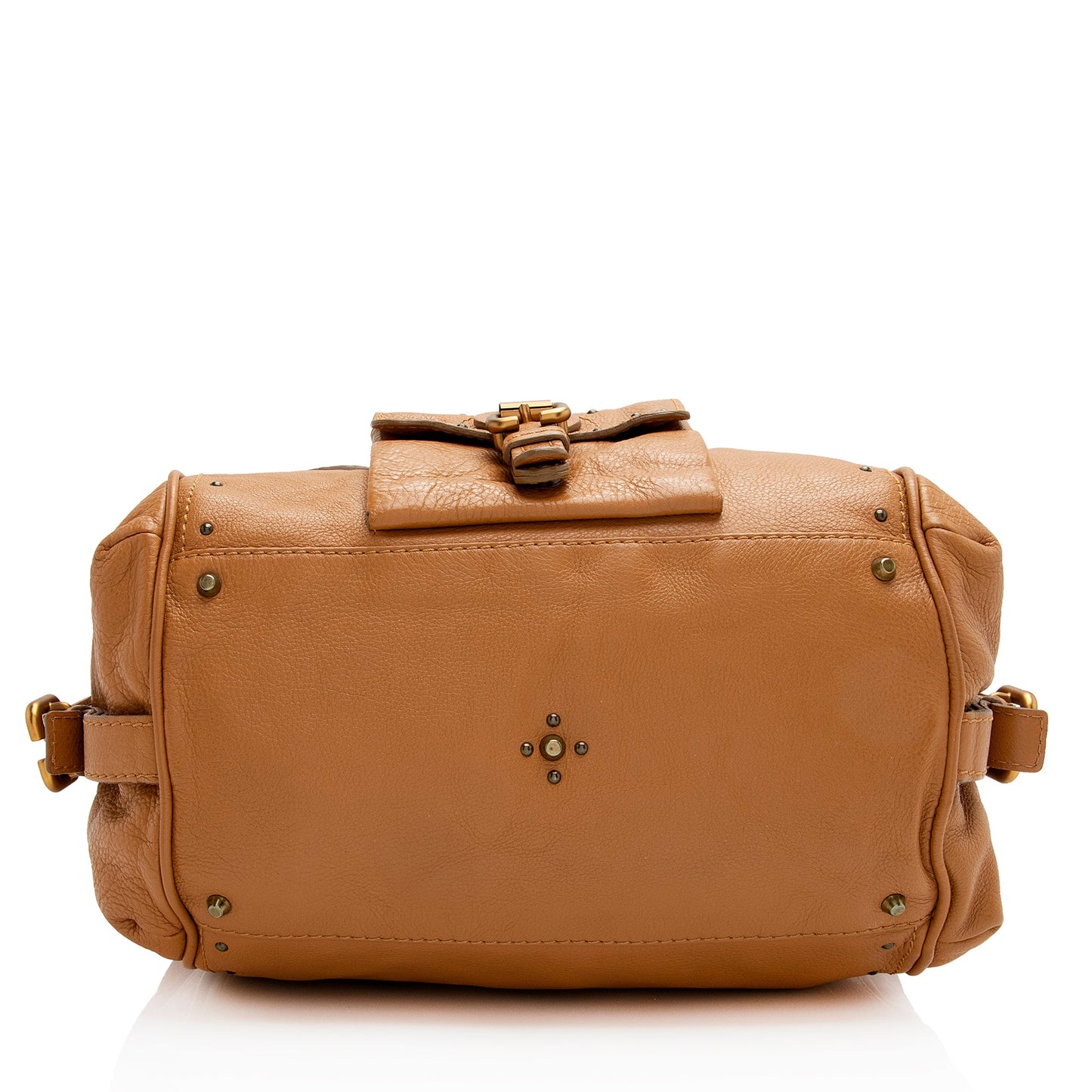 Chloe Leather Paddington Front Pocket Satchel (SHF-22244)