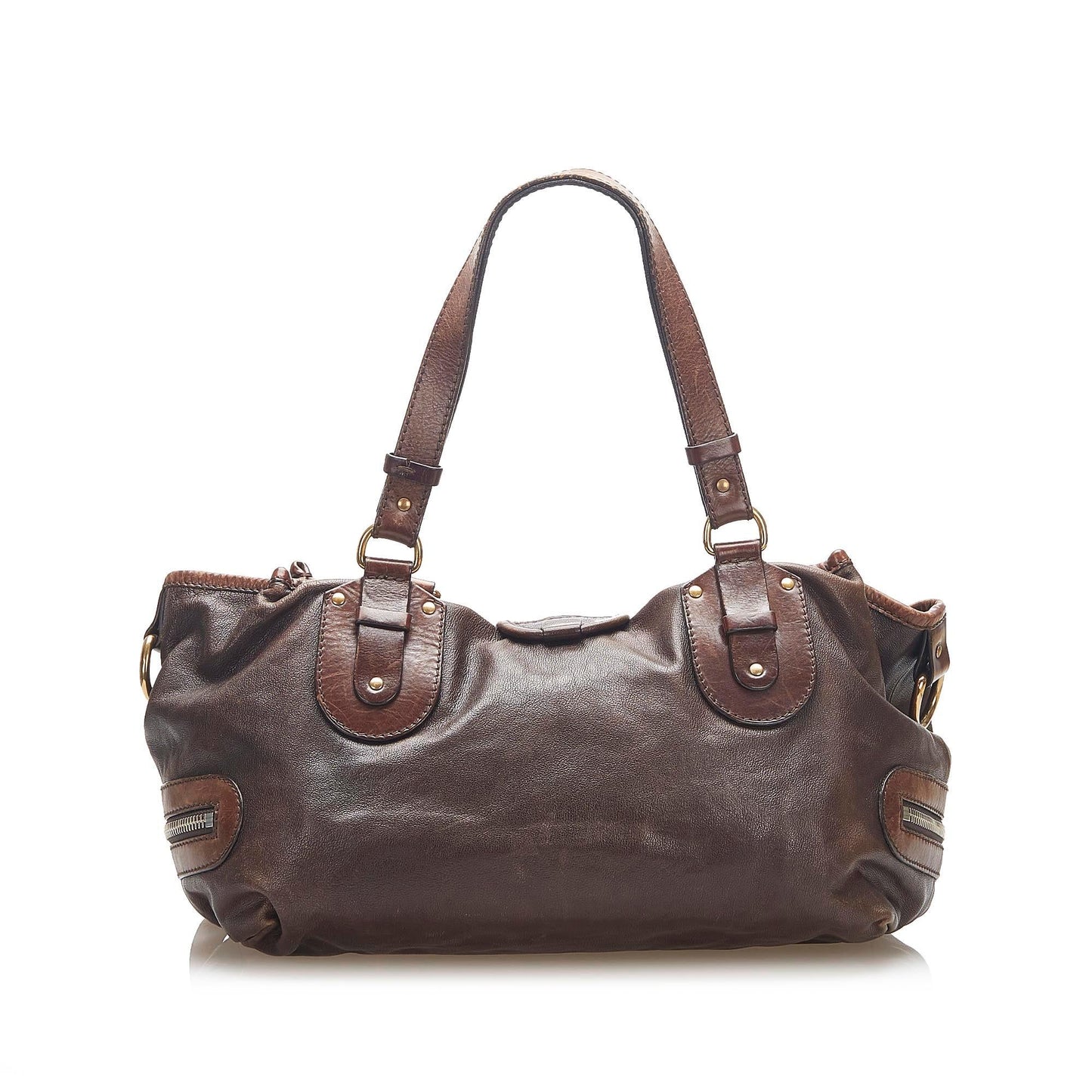 Chloe Leather Shoulder Bag (SHG-16388)