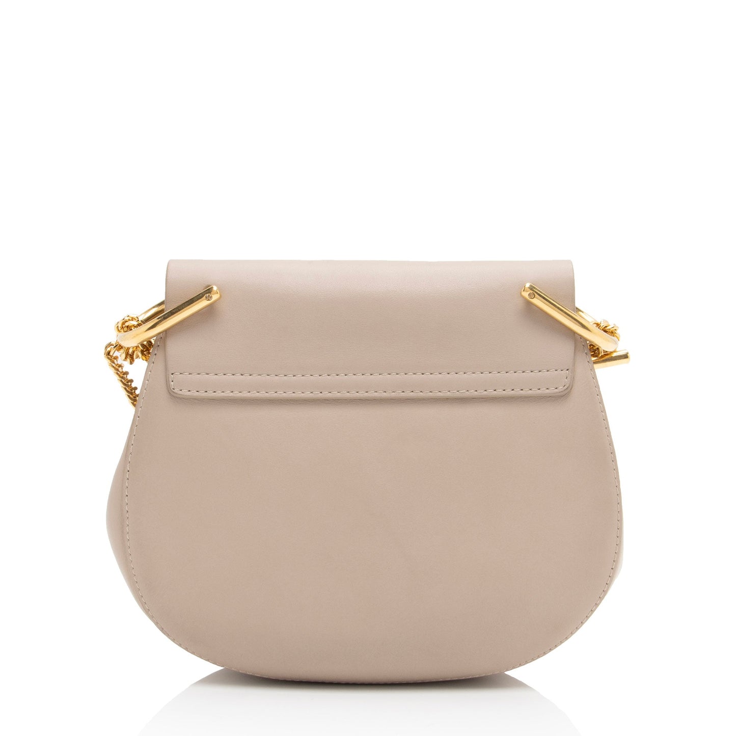 Chloe Metallic Lambskin Drew Mini Shoulder Bag (SHF-y08HVC)