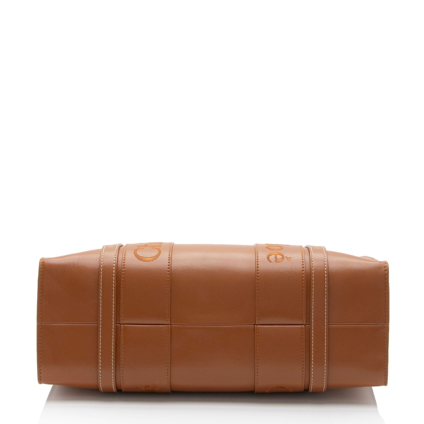 Chloe Soft Leather Woody Medium Tote (SHF-Id7dpf)