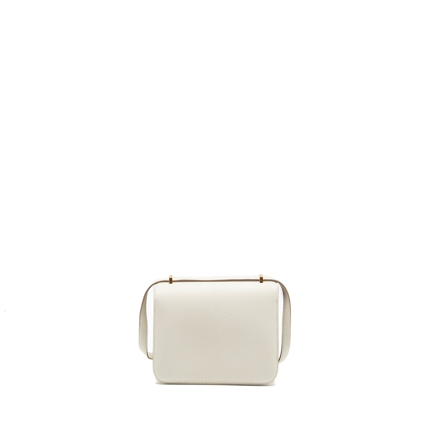 Hermes mini Constance chèvre Mysore mushroom/biscuit GHW stamp B