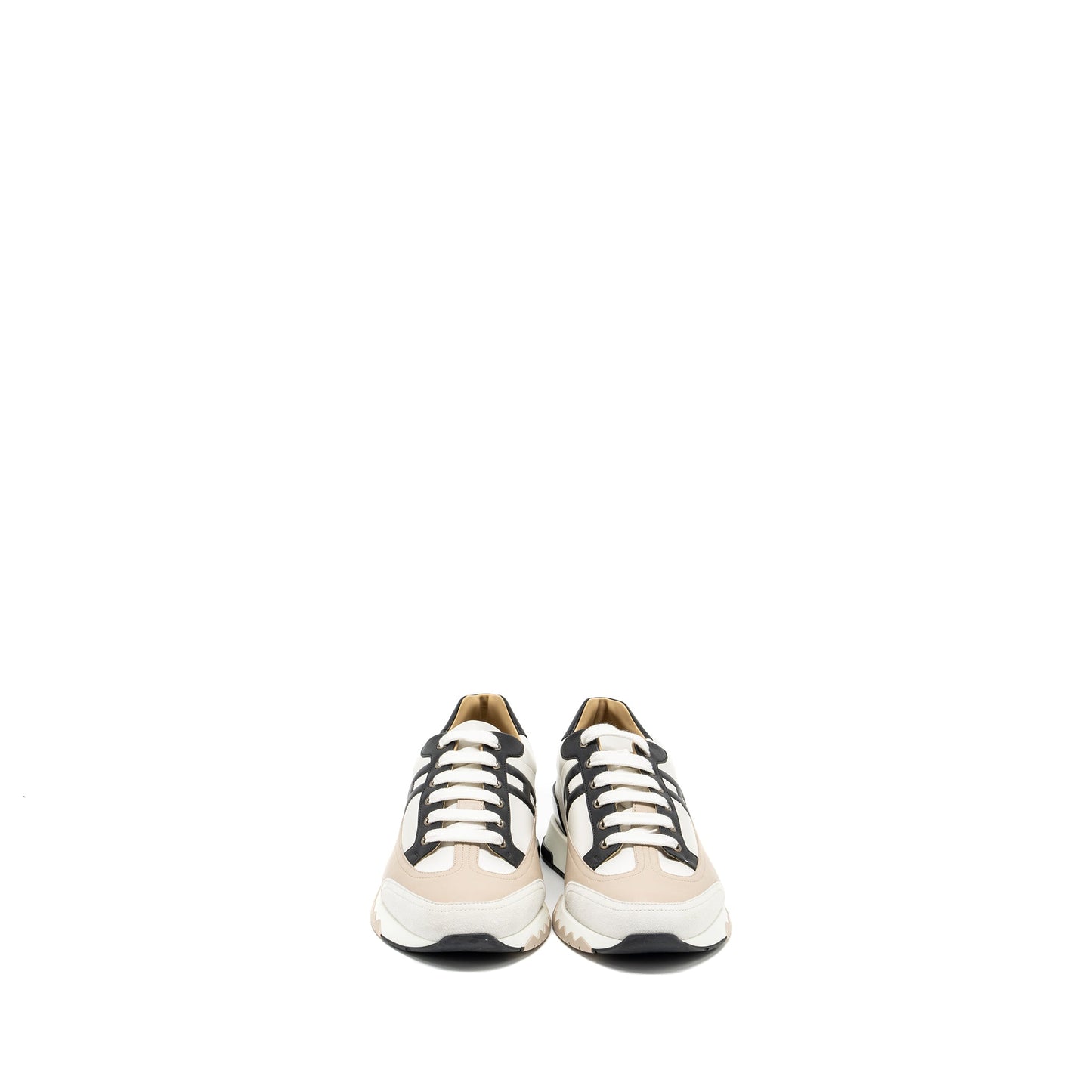 Hermes Size 42 Homme Trail Sneaker Calfskin Multicolour