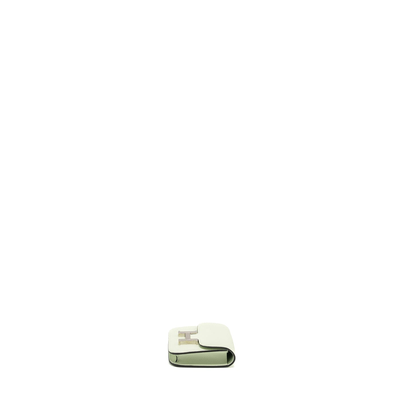 Hermes Constance slim epsom Vert Fizz SHW Stamp U