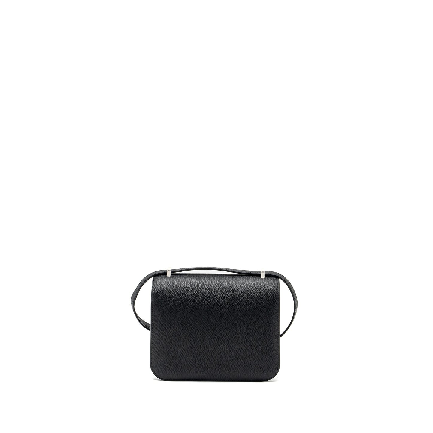 Hermes mini constance epsom black SHW stamp W
