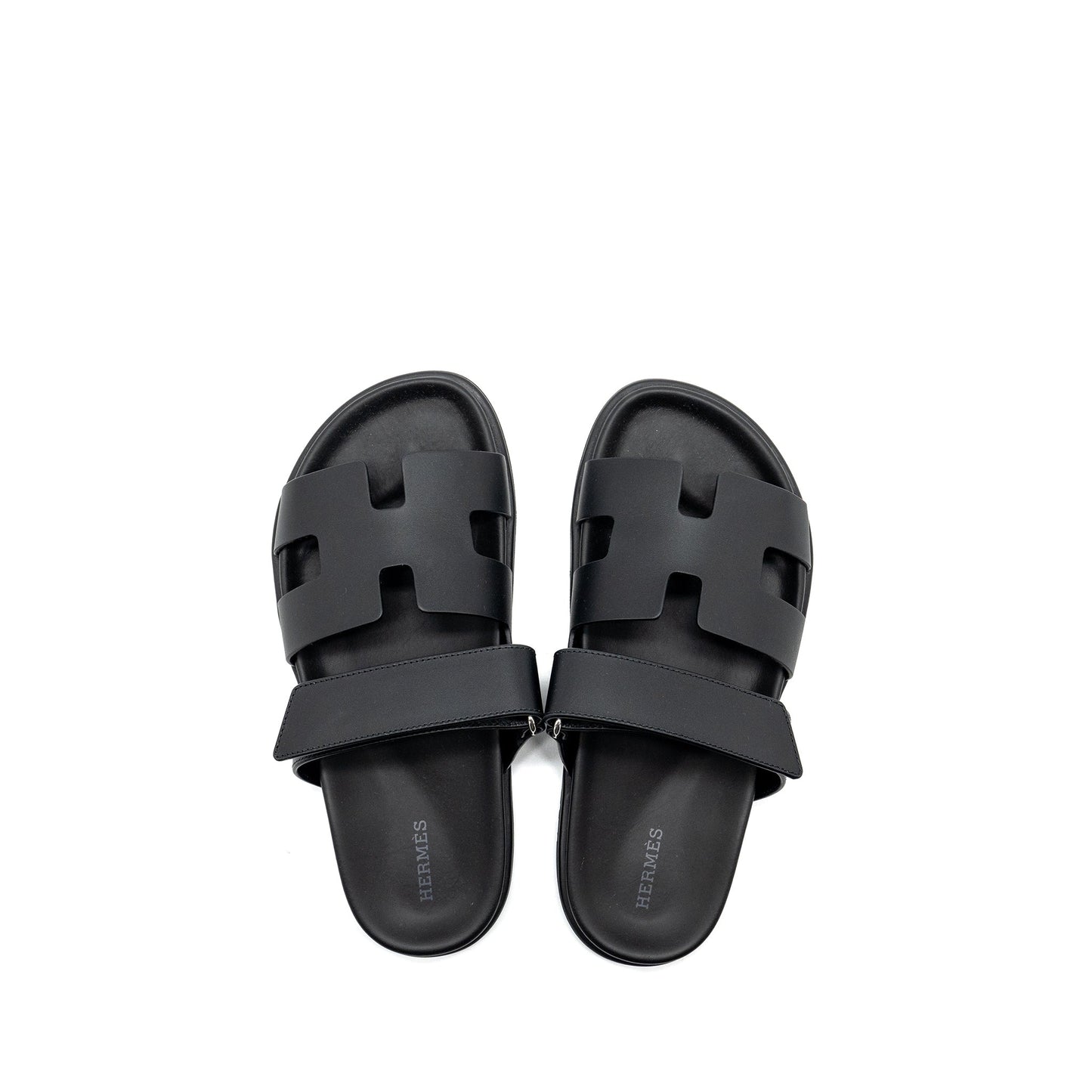 Hermes size 37.5 Chypre sandal black