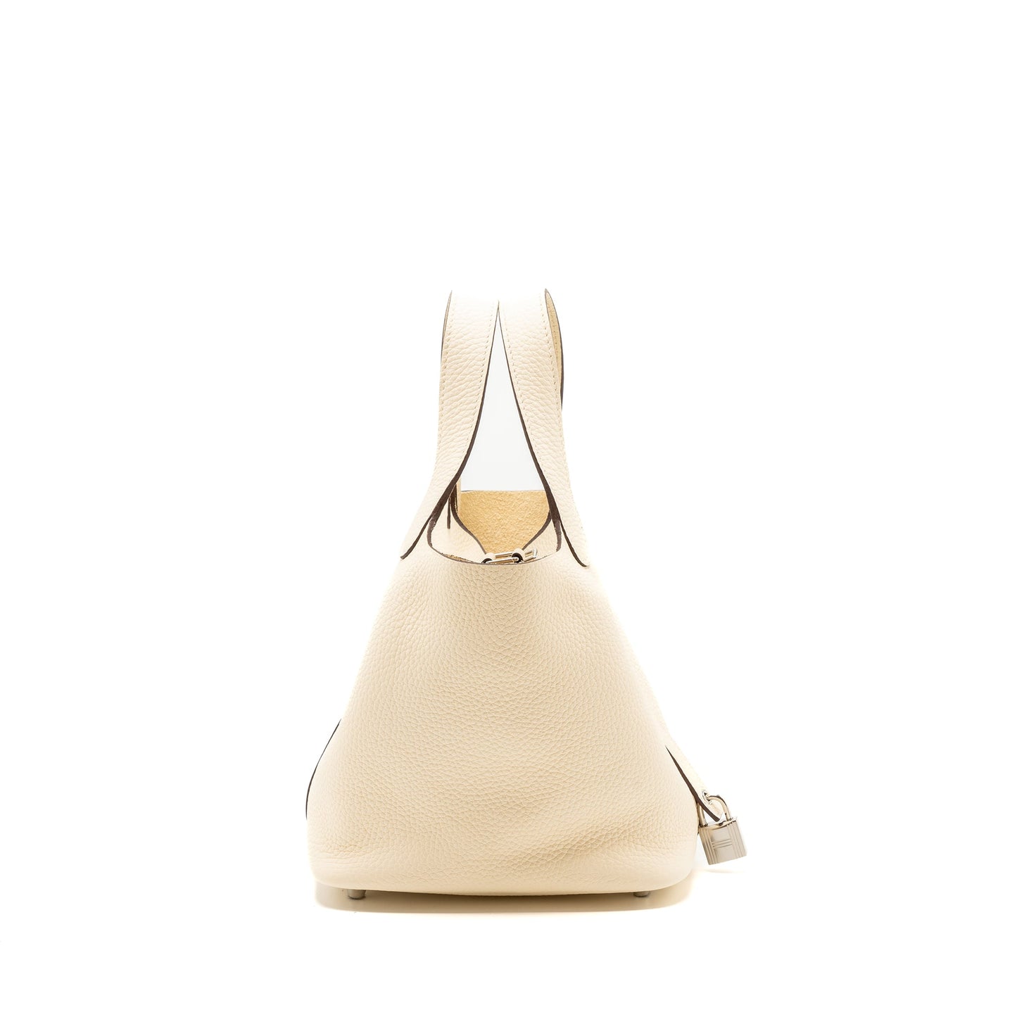 Hermes Picotin 18 Lock Bag Clemence Nata SHW Stamp Z
