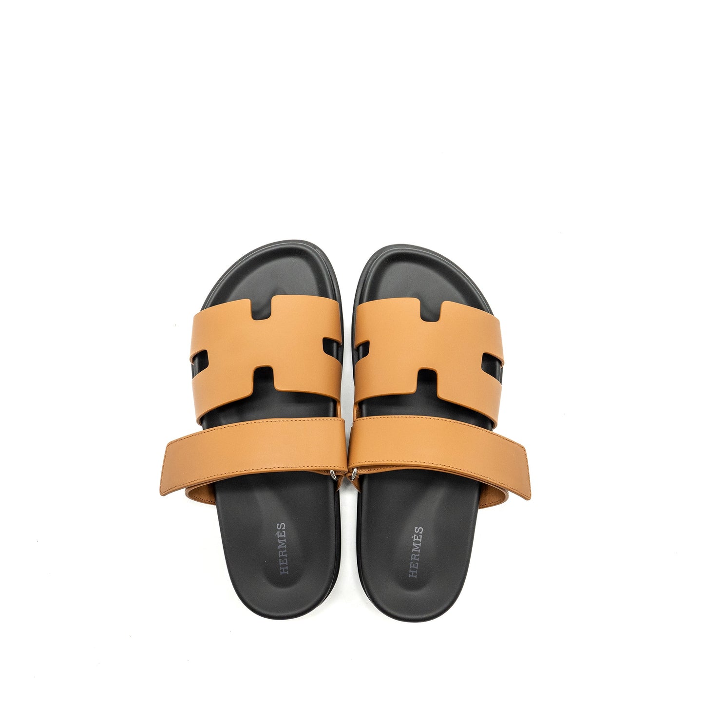Hermes Size 39 Chypre Sandals Naturel