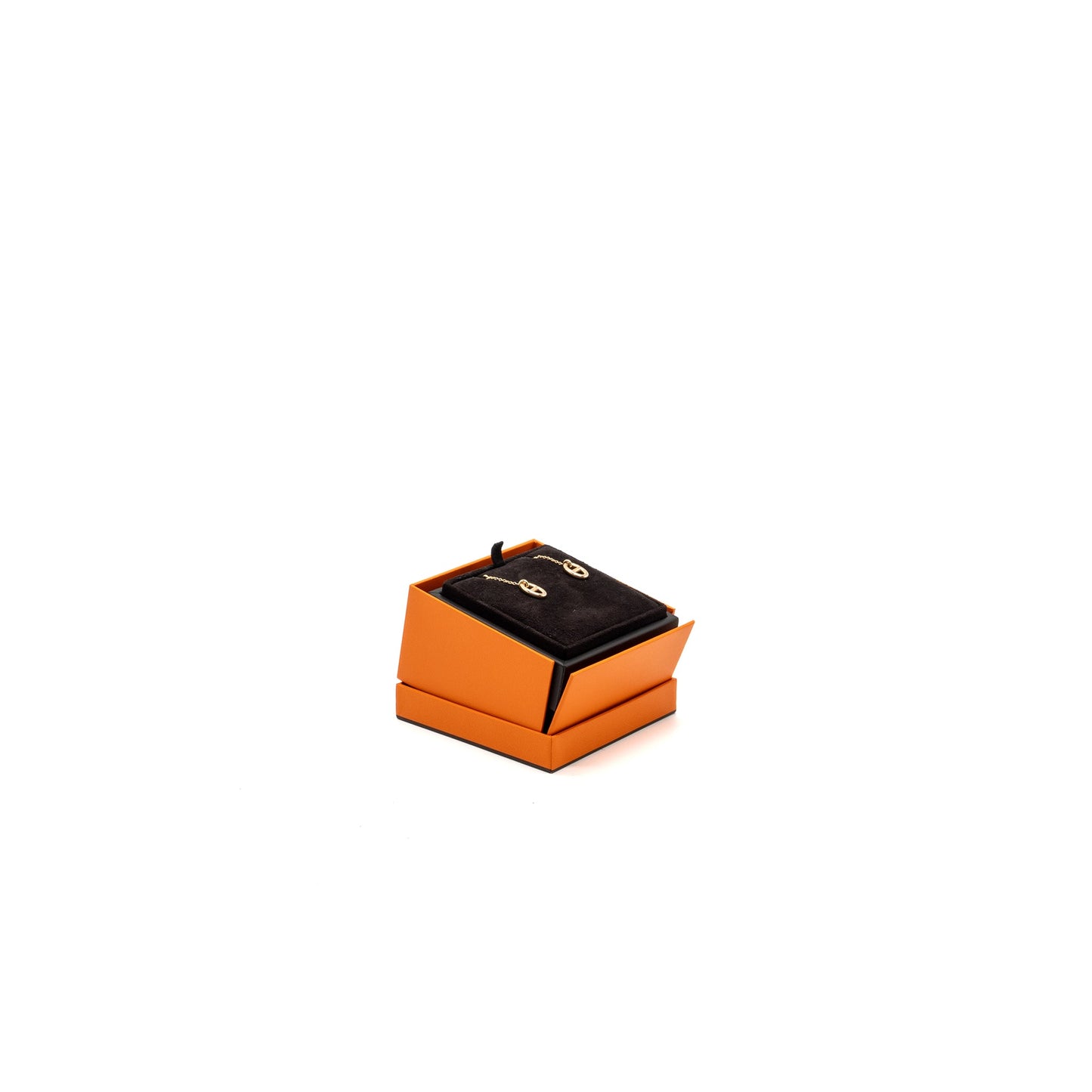 Hermes farandole earrings small model rose gold