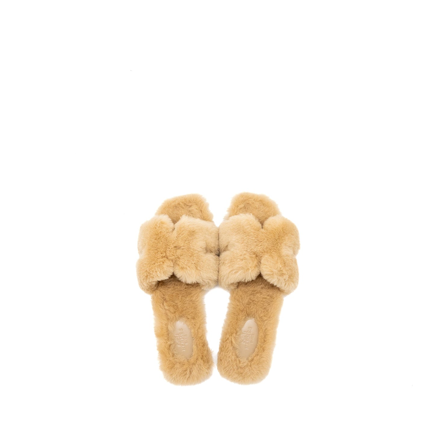 Hermes Size 38.5 Oran Sandal Shearing Beige Argile