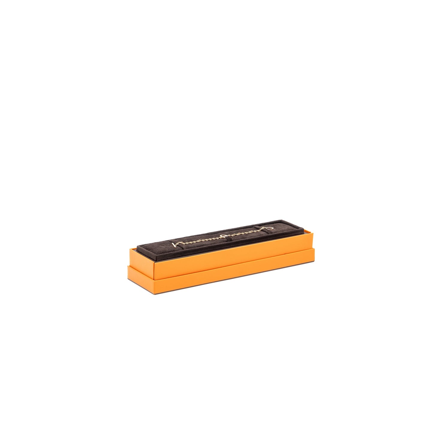 Hermes size SH New frandole bracelet rose gold,diamonds