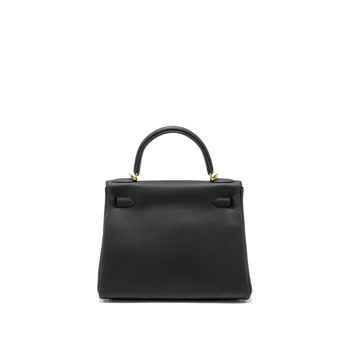 Hermes Kelly 28 Togo Black GHW Stamp U