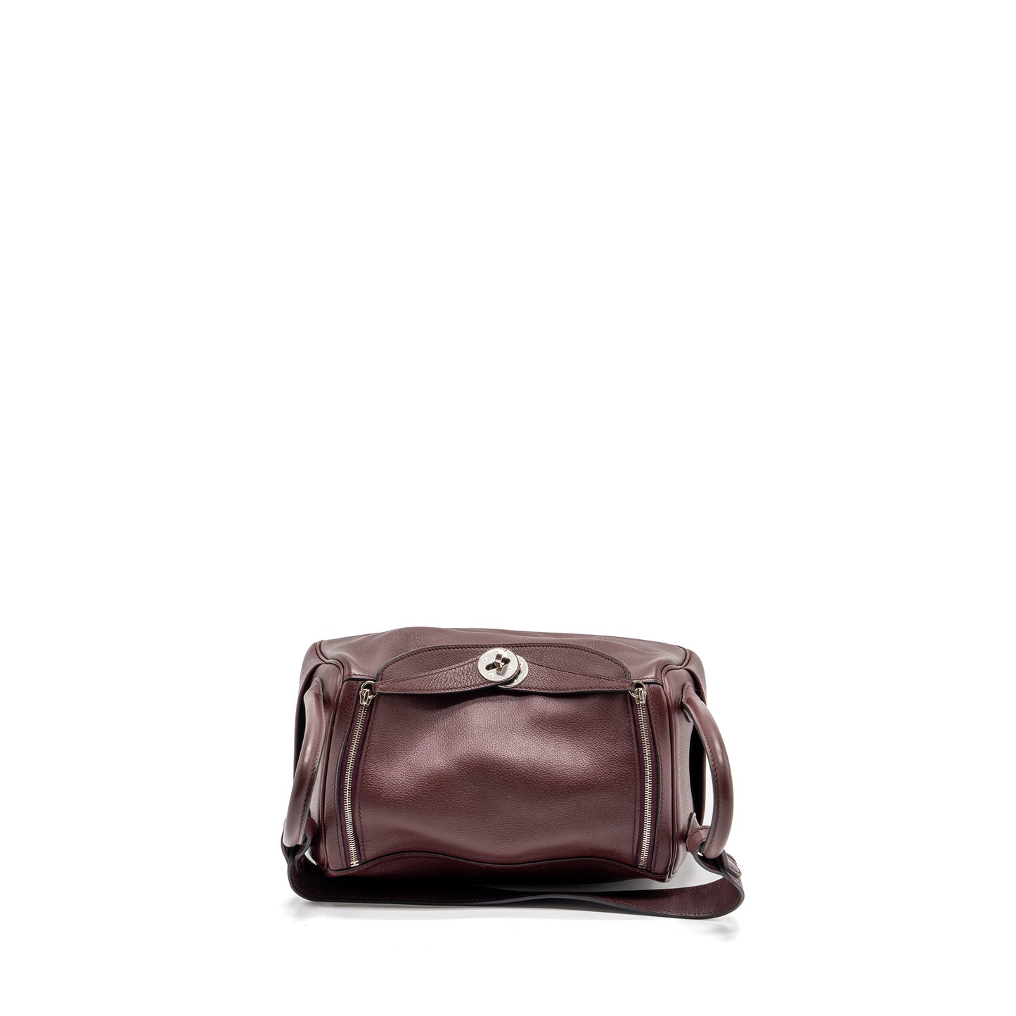 Hermes Lindy 26 Evercolor 57 Bordeaux SHW Stamp A