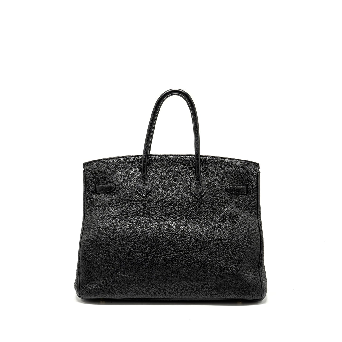 Hermes birkin 35 Togo black GHW Stamp square O