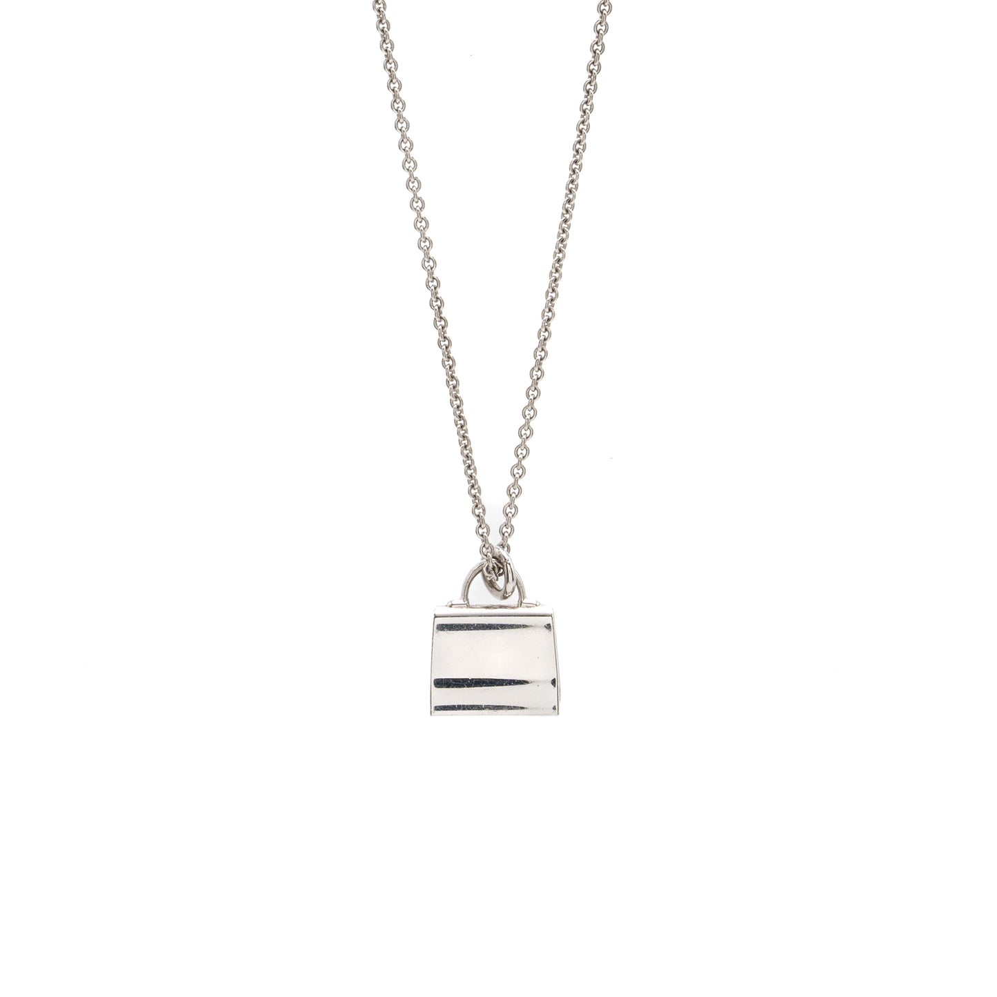 Hermes Kelly Amulette Pendant White Gold, Diamonds