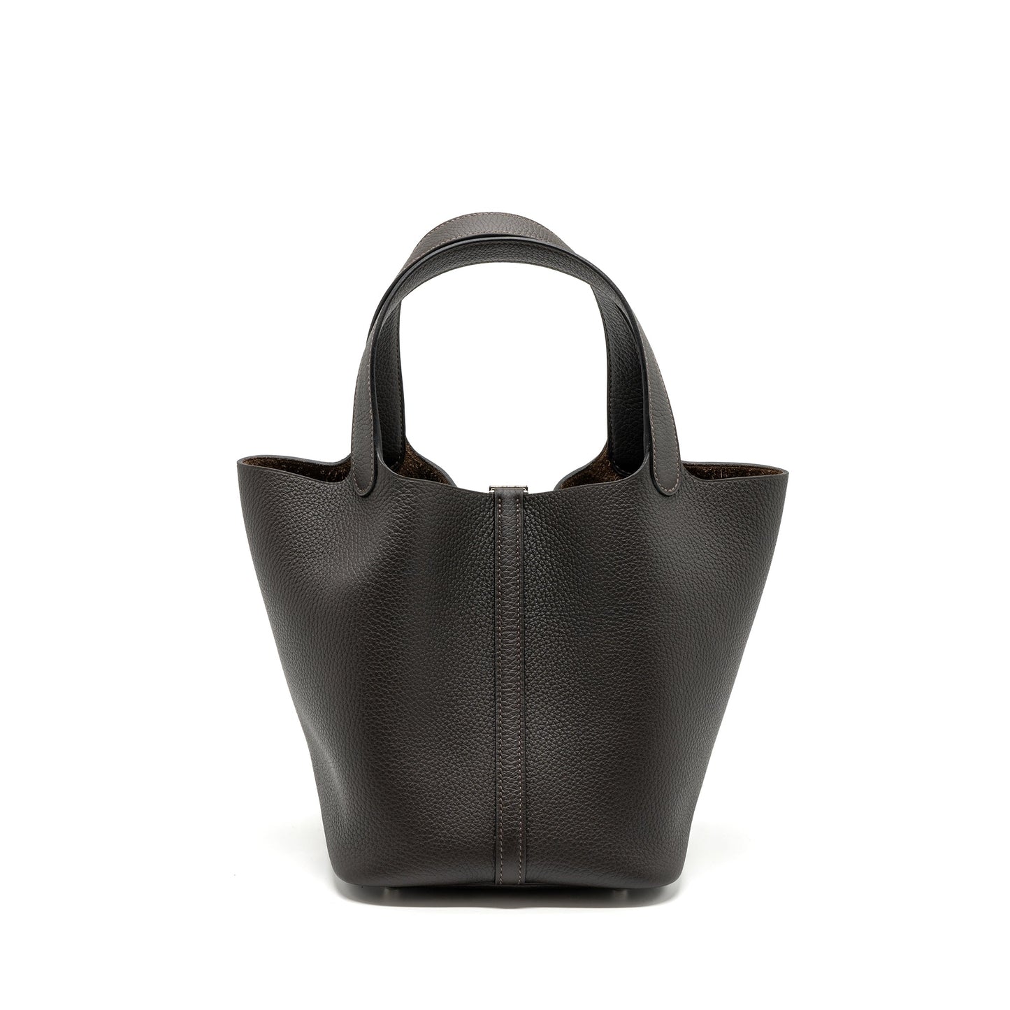 Hermes Picotin 22 Lock Bag Clemence Ebene SHW Stamp U